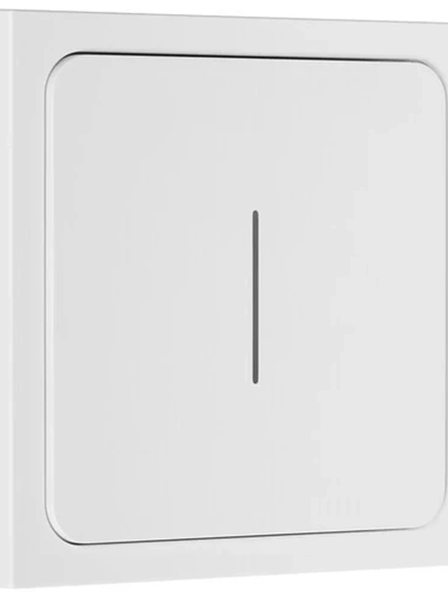 Умный выключатель Яндекс с регулировкой яркости YNDX-00530 [1 клавиша, Zigbee, нейтраль]