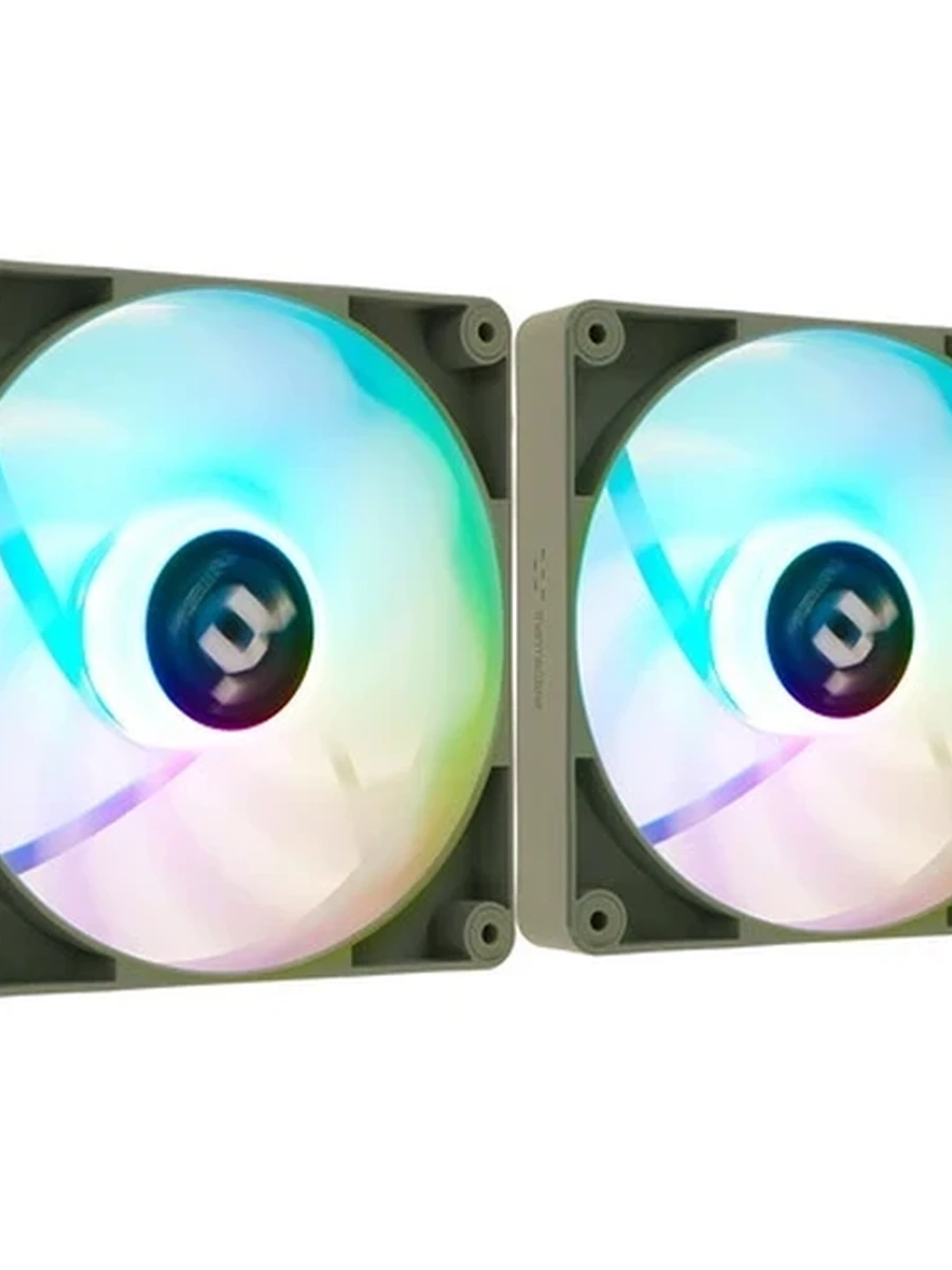 Вентилятор Thermaltake CT140 ARGB Sync PC Cooling Fan Matcha Green 2 Pack [CL-F201-PL14MG-A] (120х120, 1800rpm, 9-pin)