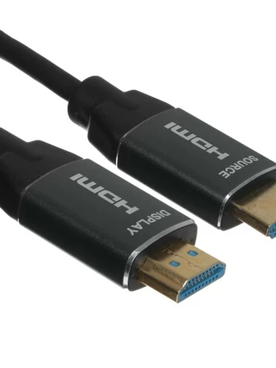 Кабель HDMI-HDMI DEXP 15м D-8K150 [v2.1, коннектор металл, оболочка PVC, черный, однонаправленный]