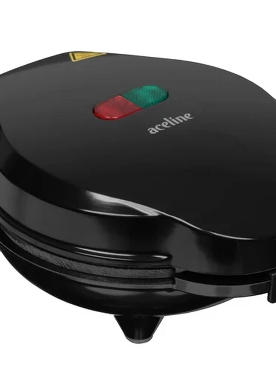 Вафельница Aceline AWM-550 [550 Вт, венские вафли, антипригарное покрытие, корпус - пластик, черный]