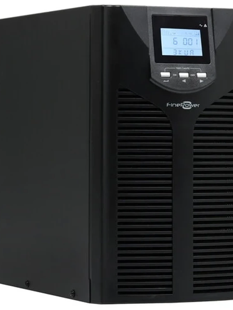 ИБП FinePower IEC ONLINE 3000VA (двойное преобразование, 3000ВА, 6 роз IEC320, USB, RS232)
