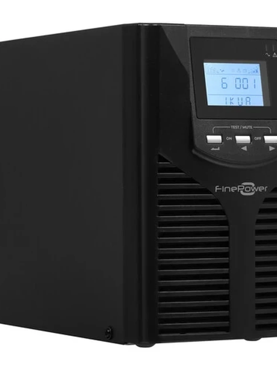 ИБП FinePower MIX ONLINE 1000VA (двойное преобразование, 1000ВА, 1 роз IEC320+1 роз CEE7, USB, RS232)