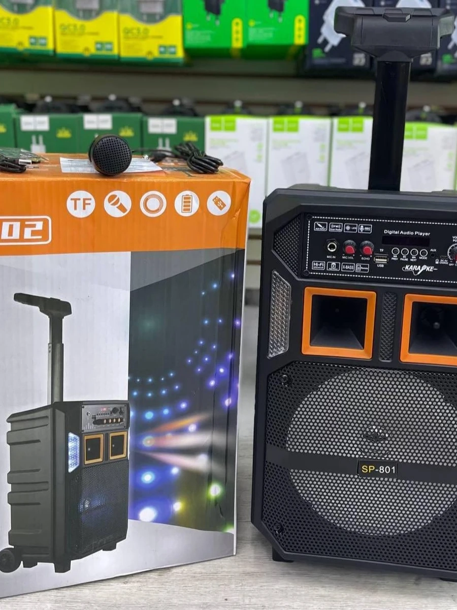 Большие блютуз колонки  Отличного качества  Высокий чистый звук