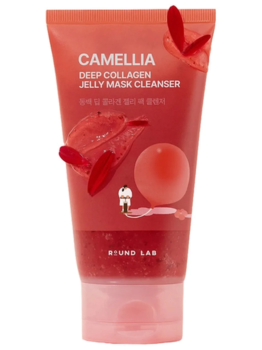Round Lab Camellia Deep Collagen Jelly Mask Cleanser 150ml
