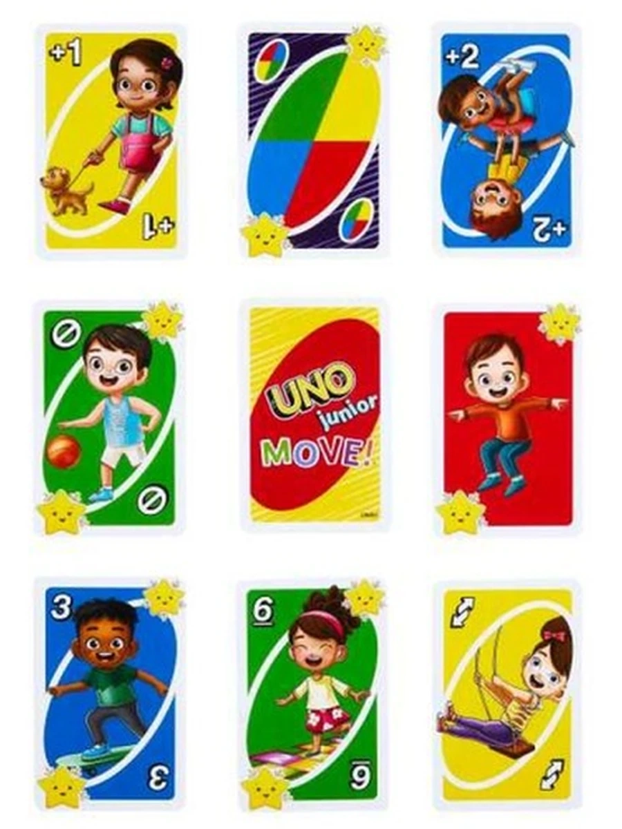 Настольная игра UNO Junior Move HNN03