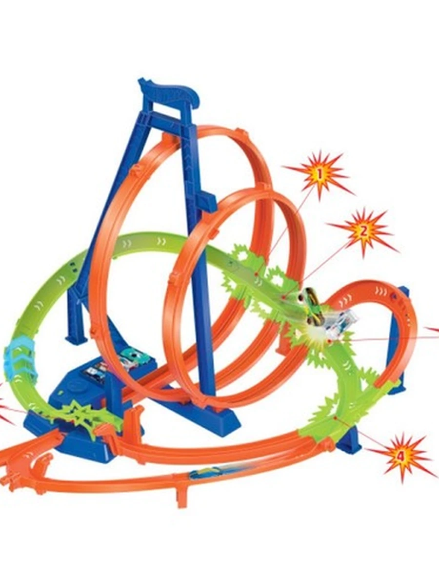Трек Гигантская петля безумные столкновения Hot Wheels HNL97