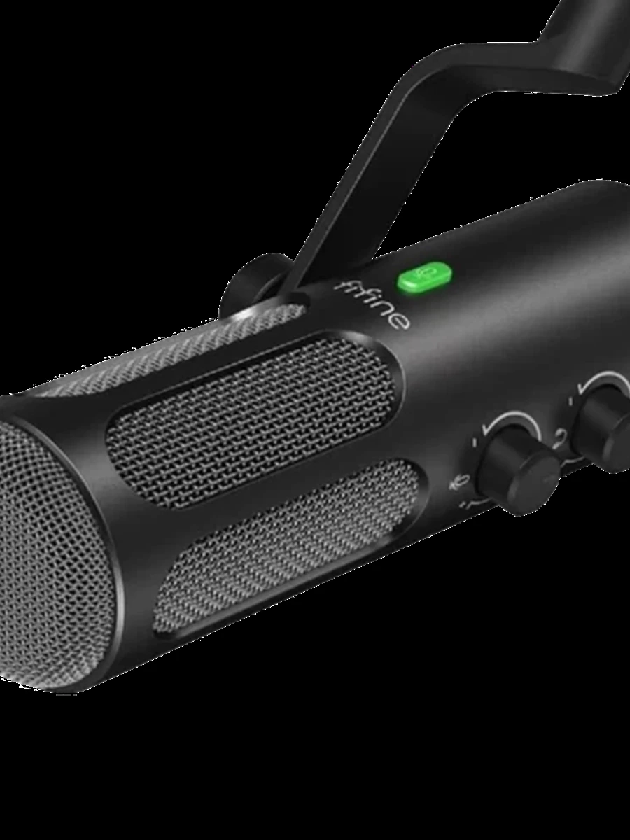 Микрофон Fifine Tank3 [подвесной/студийный/динамический/XLR/USB/Type-C] Черный