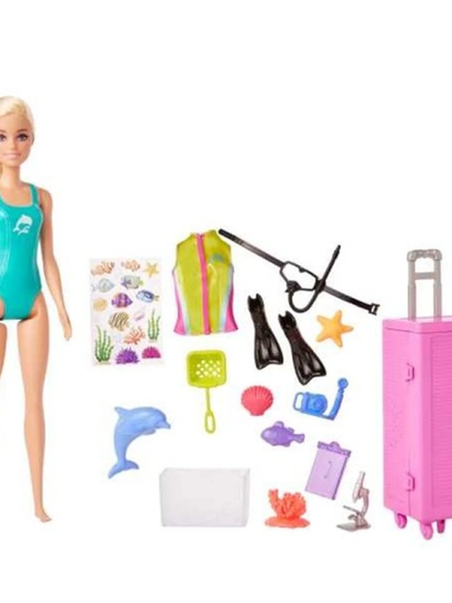 Кукла Barbie Морской Биолог HMH26
