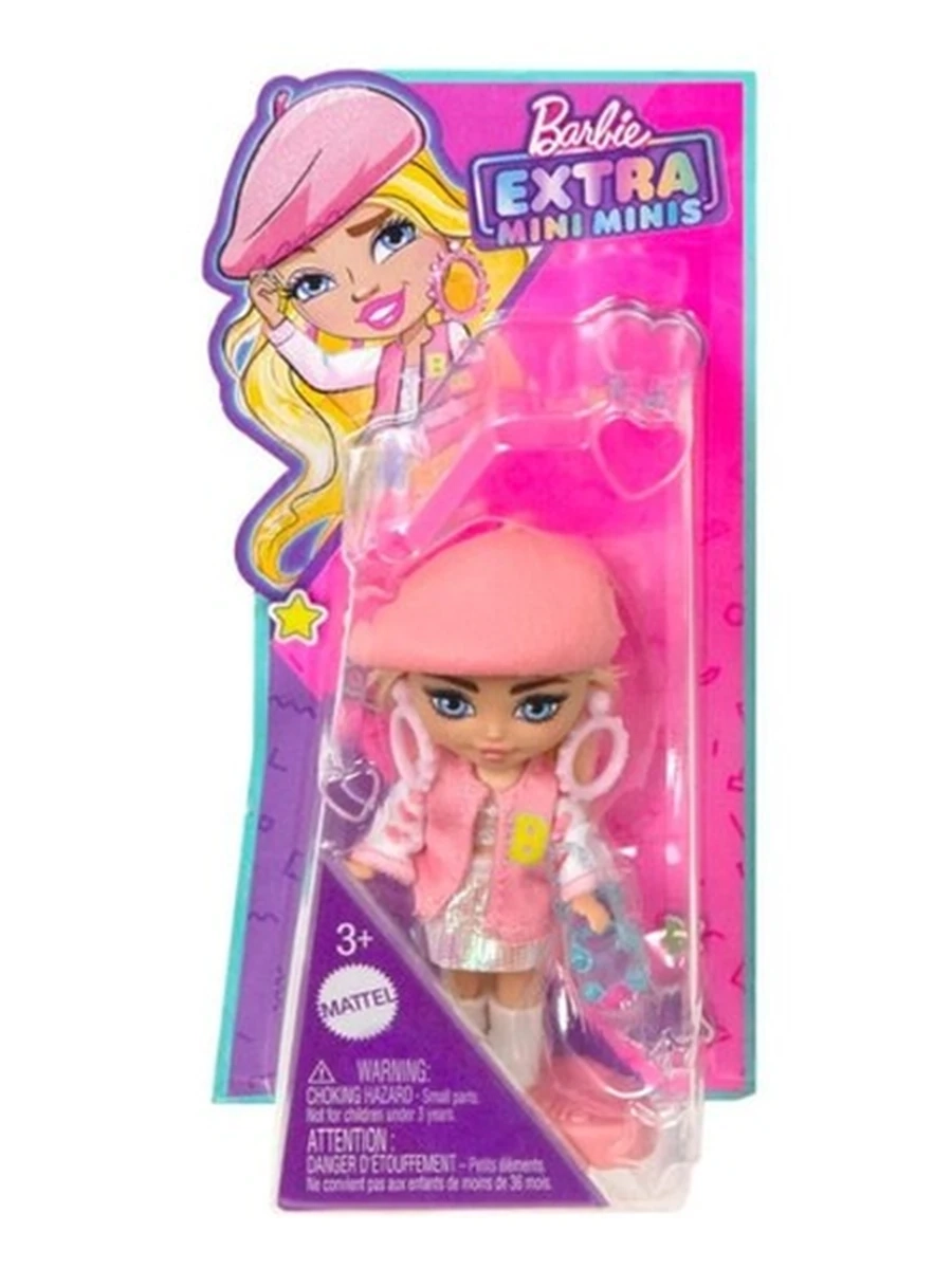Кукла Barbie & Ken Extra mini minis HLN48 Mattel