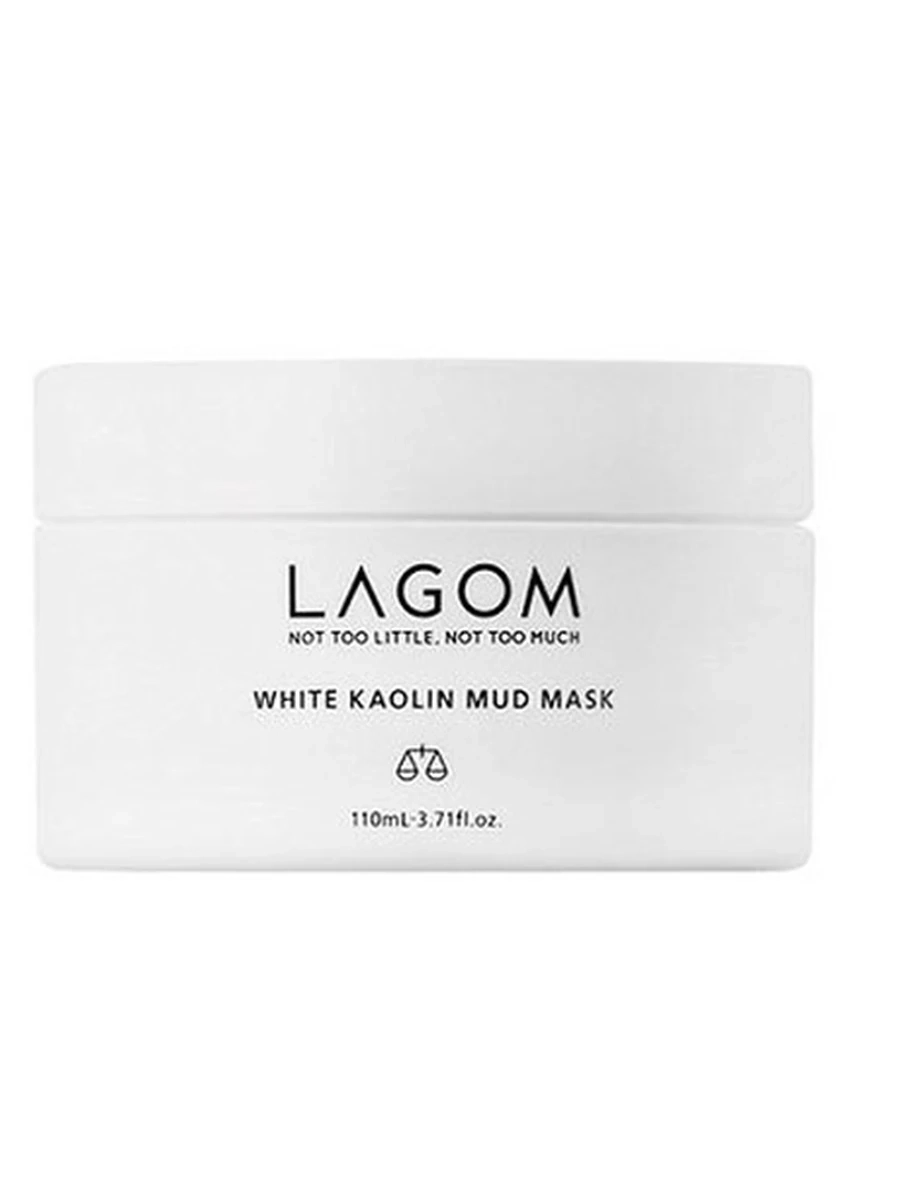 МАСКА ГЛИНЯНАЯ WHITE KAOLIN MUD MASK 110ML (LAGOM)