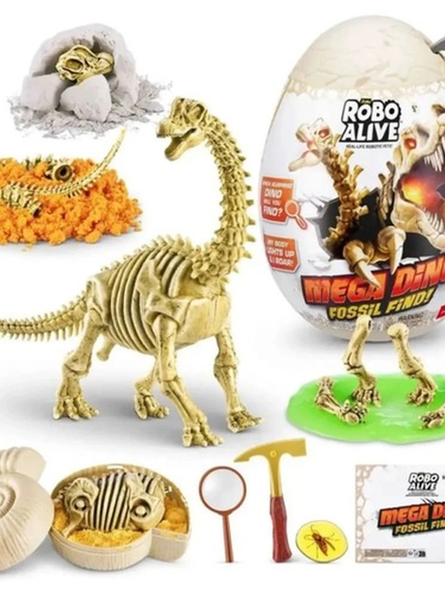Mega Dino fossil find! Zuru Robo Alive 71102 №3