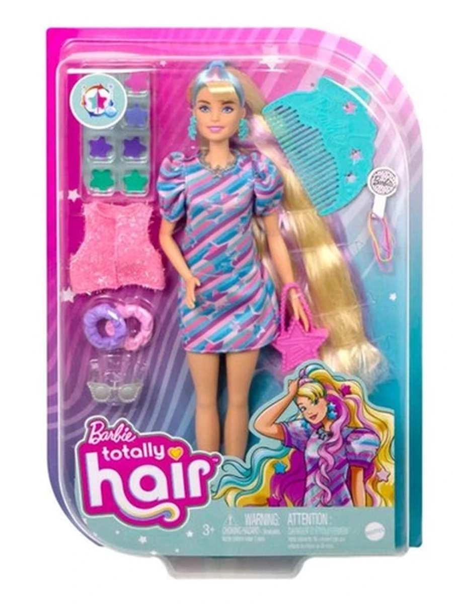 Кукла Barbie & Ken Totally hair HCM88