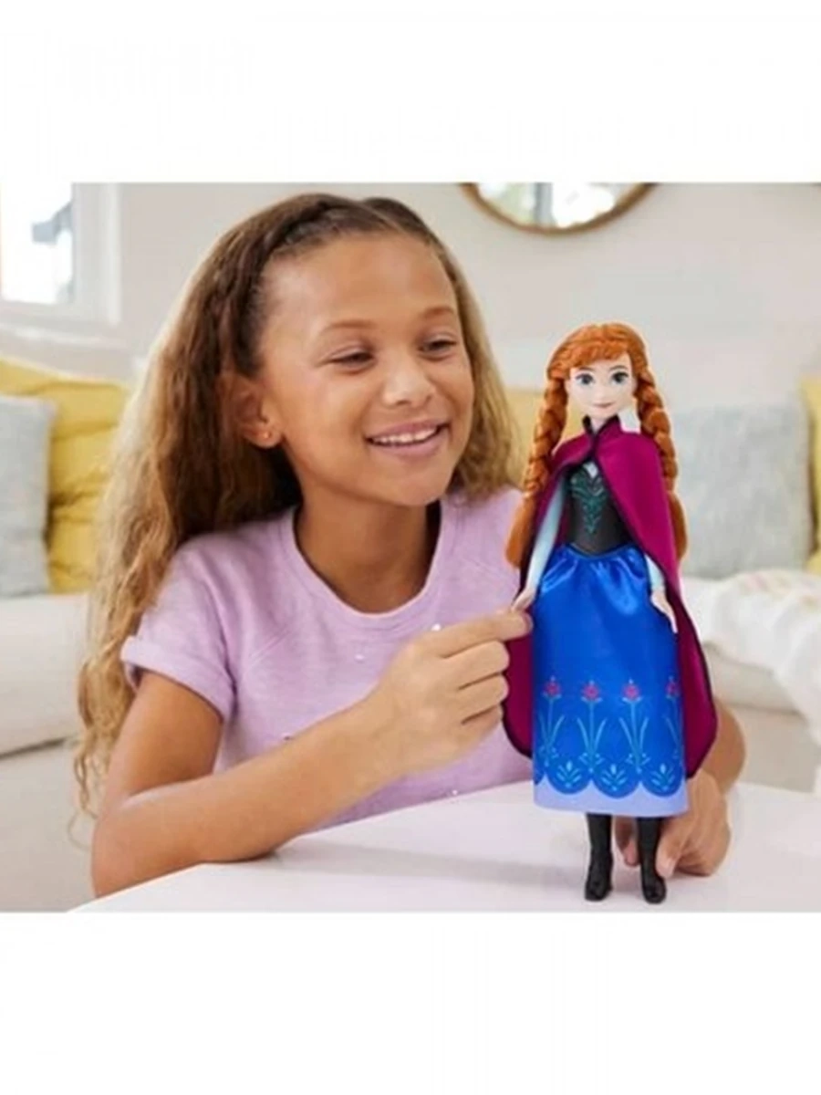 Кукла Холодное сердце Анна в накидке Disney Princess HLW49