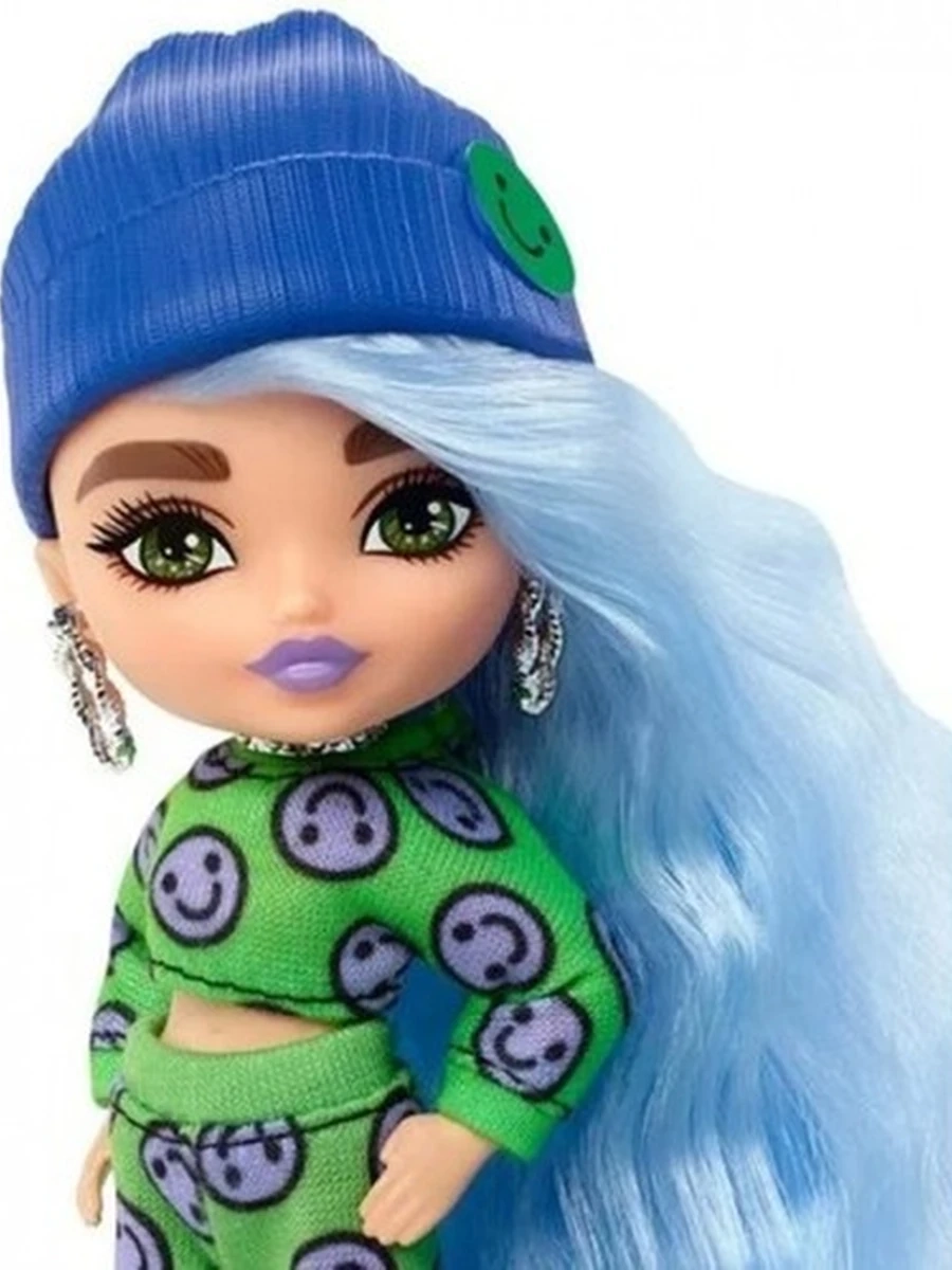 Кукла Barbie & Ken Extra minis в зелёном костюме HGP65 Mattel