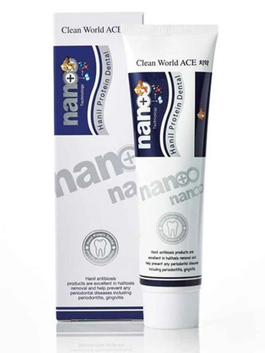 Зубная паста Hanil Clean World Ace NANO 180 g ЗП0071