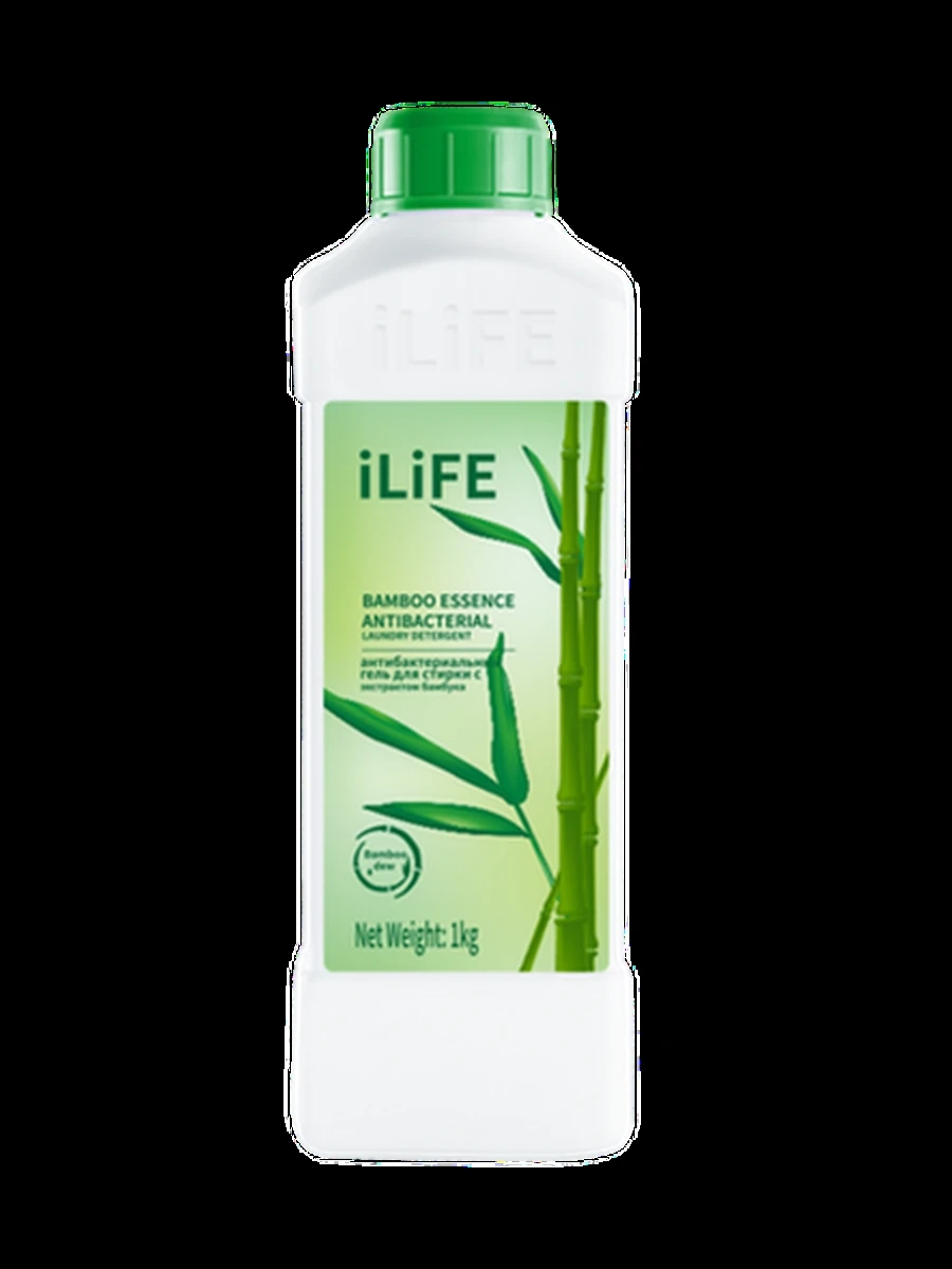 iLiFE Антибактериальный гель для стирки с экстрактом бамбука 1 кг