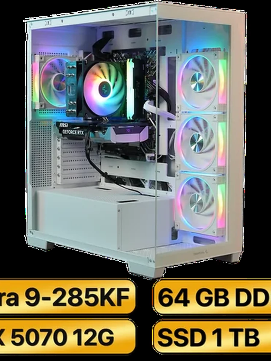 Игровой Компьютер Ultra 9 285KF + RTX5070 OC (12GB)