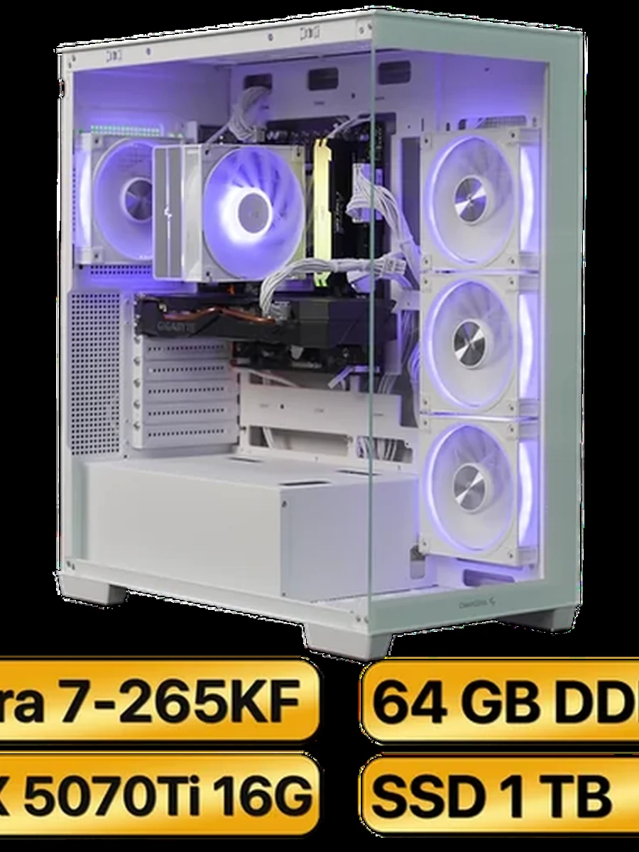 Игровой Компьютер Ultra 7-265KF +  RTX5070Ti  (16GB) GDDR7