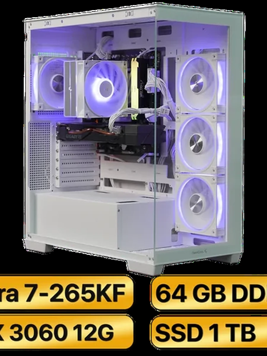 Игровой Компьютер Ultra 7-265KF + RTX3060  12GB GDDR6
