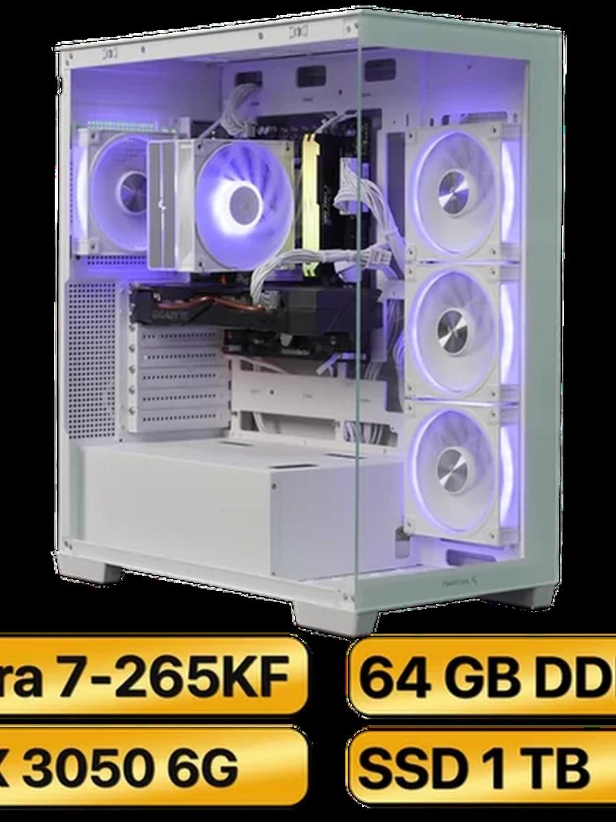 Игровой Компьютер Ultra 7-265KF + RTX 3050 6GB