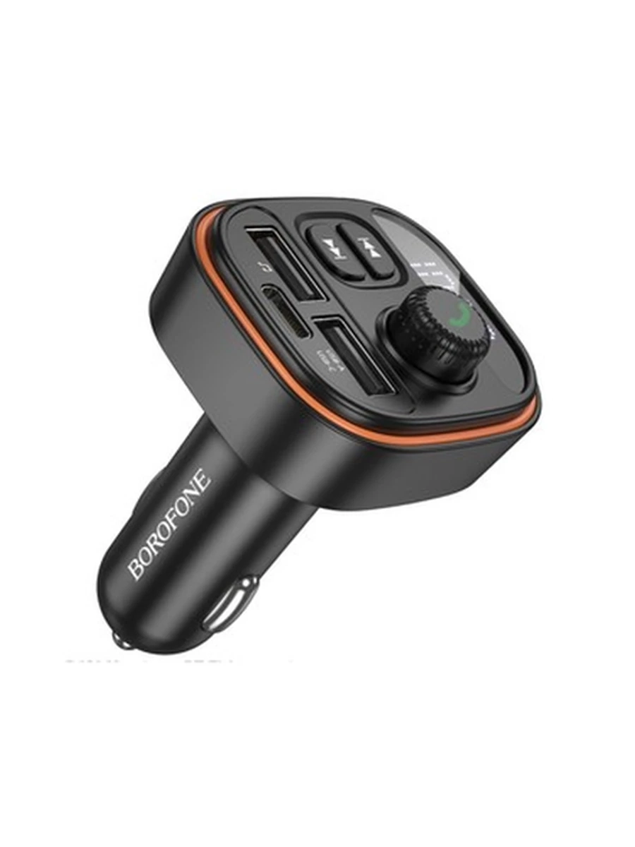 Модуляторы BOROFONE BC59 Heroic car BT FM transmitter Black