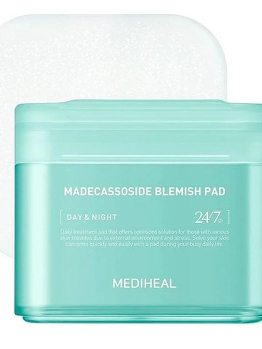 ТОНЕР-ПЭДЫ MADECASSOSIDE BLEMISH PAD 170ML*100EA (MEDIHEAL)