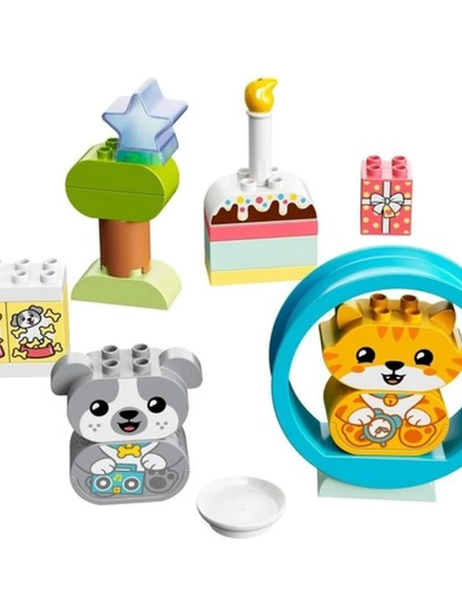 Конструктор Lego Duplo 10977 Мой первый щенок и котёнок со звуками