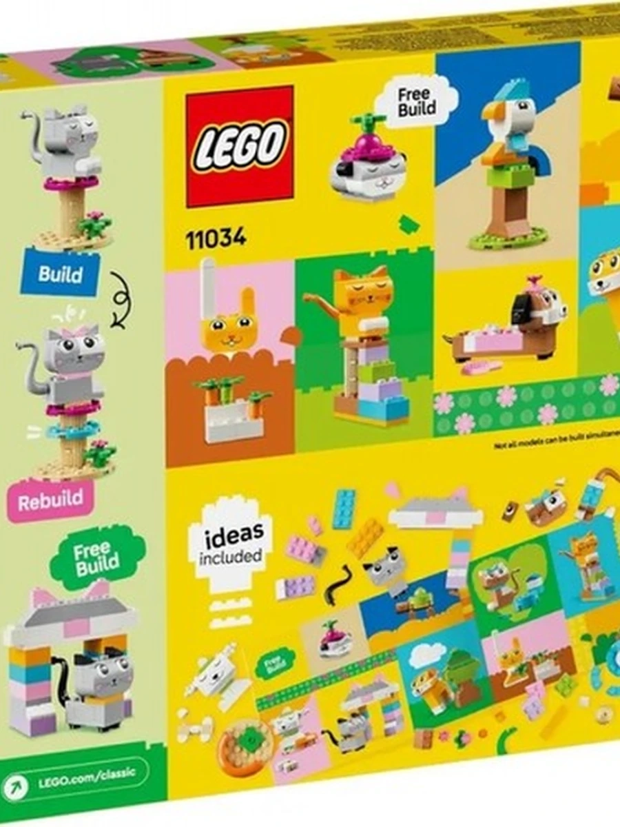 Конструктор Lego Classic 11034 Домашние животные