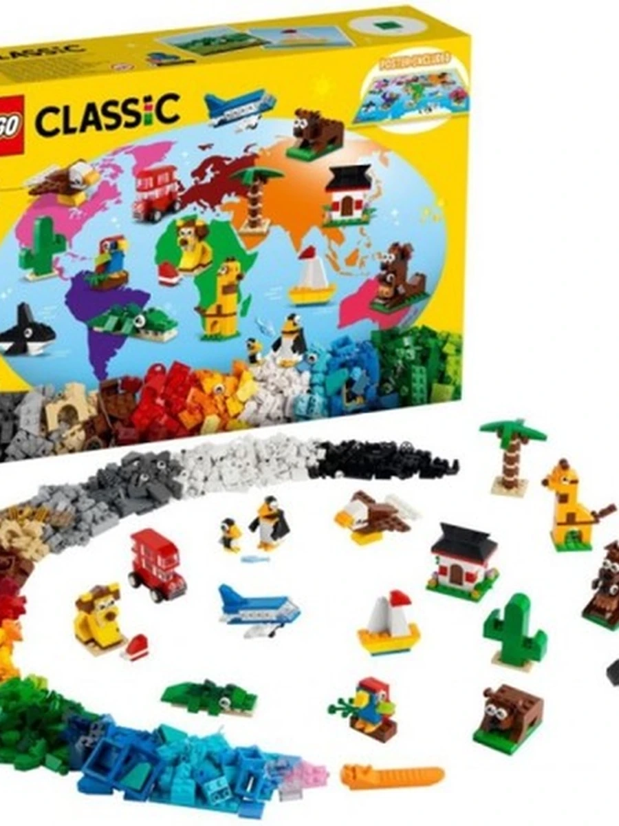 Конструктор Lego Classic 11015 Вокруг света