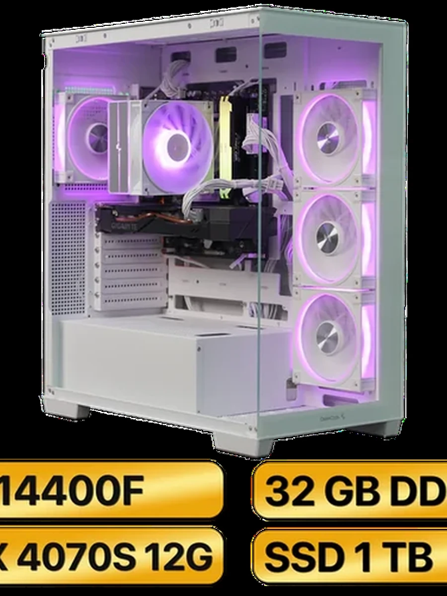 Игровой Компьютер i5-14400F + RTX 4070 Super  (12GB)