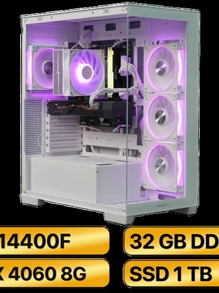 Игровой Компьютер i5-14400F +  RTX-4060 (8GB)