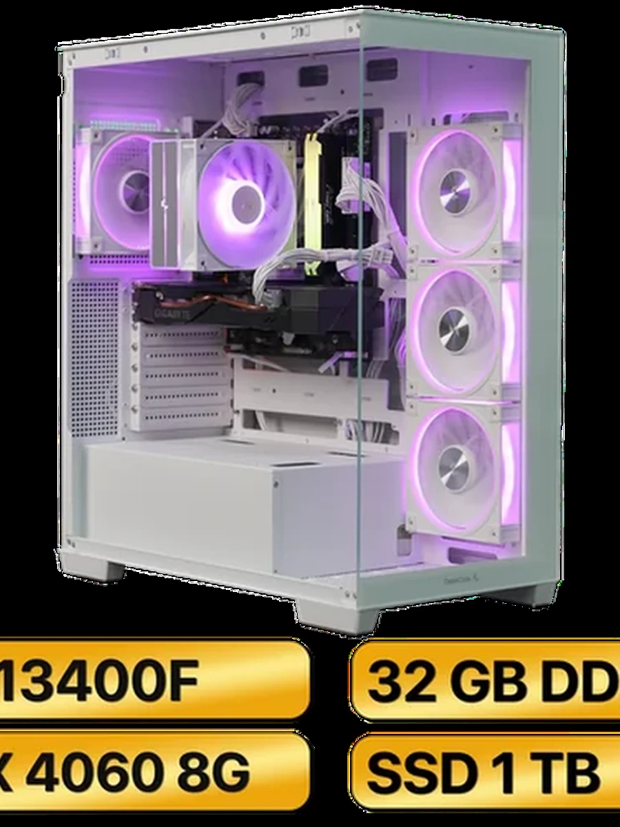 Игровой Компьютер i5-13400F + RTX-4060 (8GB)