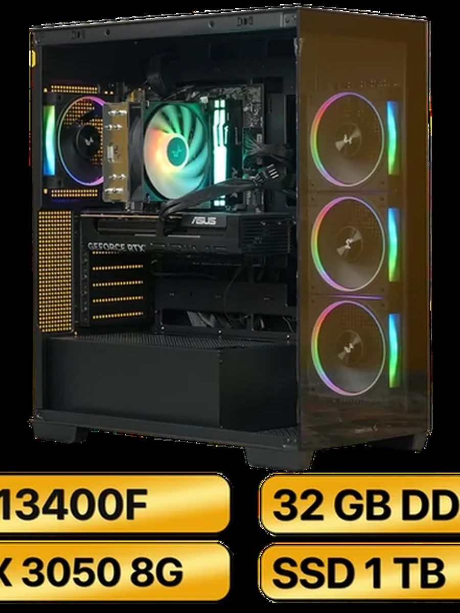 Игровой Компьютер i5-13400F + RTX 3050  8GB