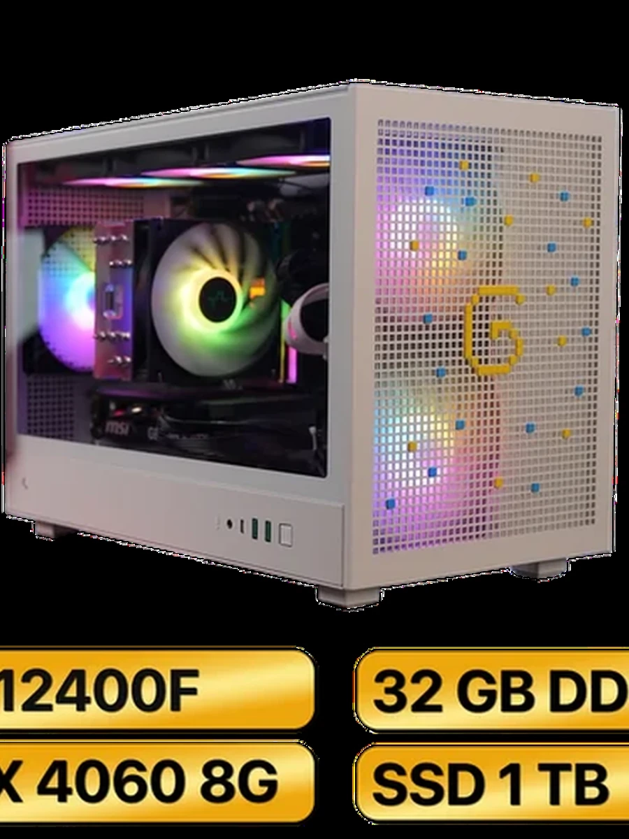 Игровой Компьютер i5-12400F  + RTX-4060 (8GB)