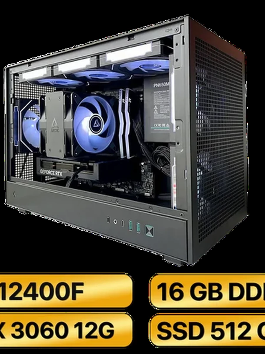 Игровой Компьютер i5-12400F  + RTX3060  12GB GDDR6