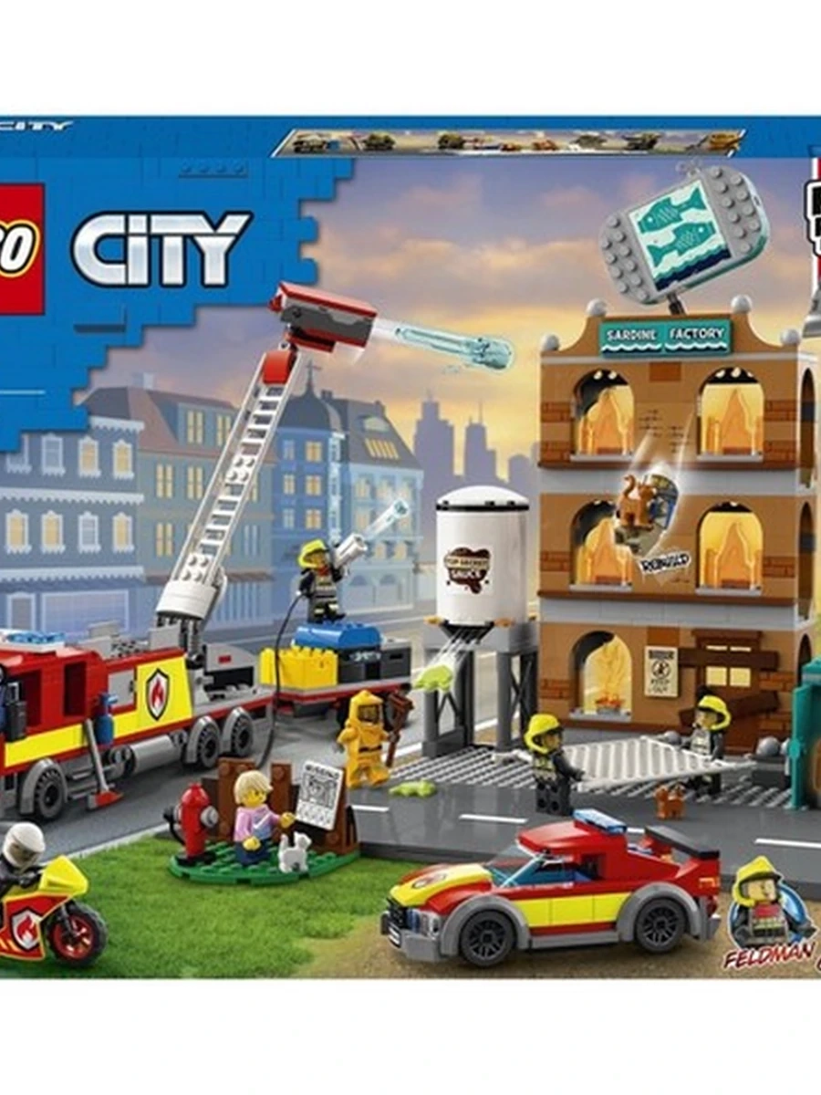 Конструктор Lego City 60321 Пожарная команда