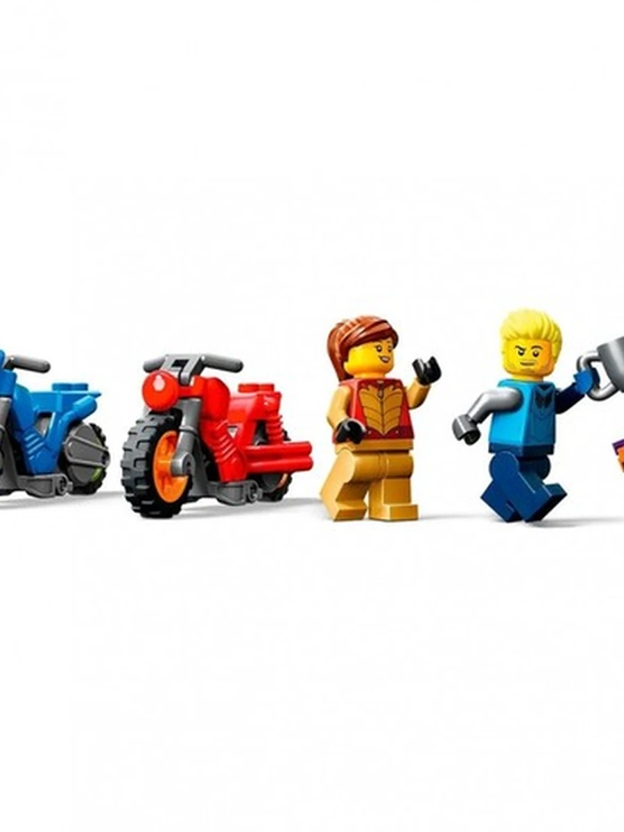 Конструктор Lego City 60360 Испытание каскадёров с вращением