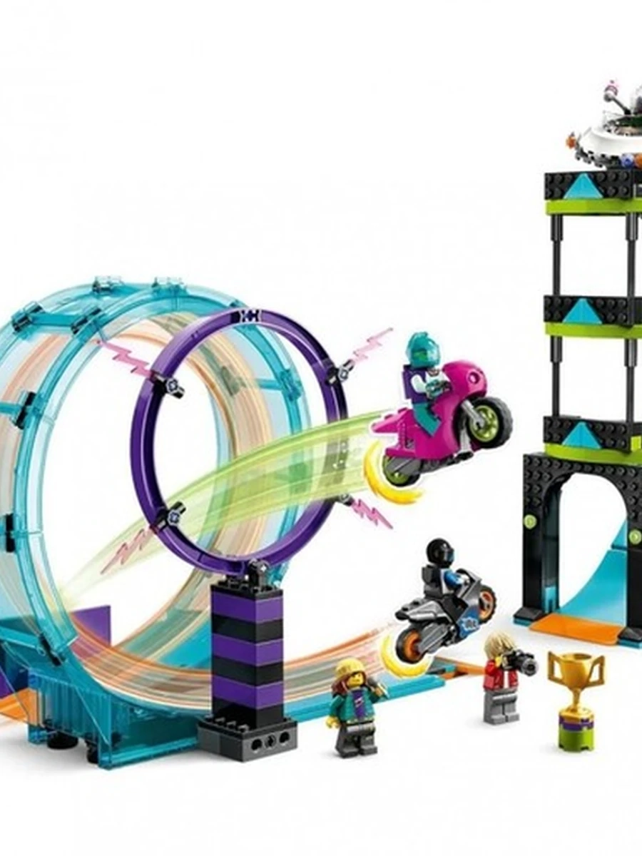 Конструктор Lego City 60361 Главное каскадёрское испытание