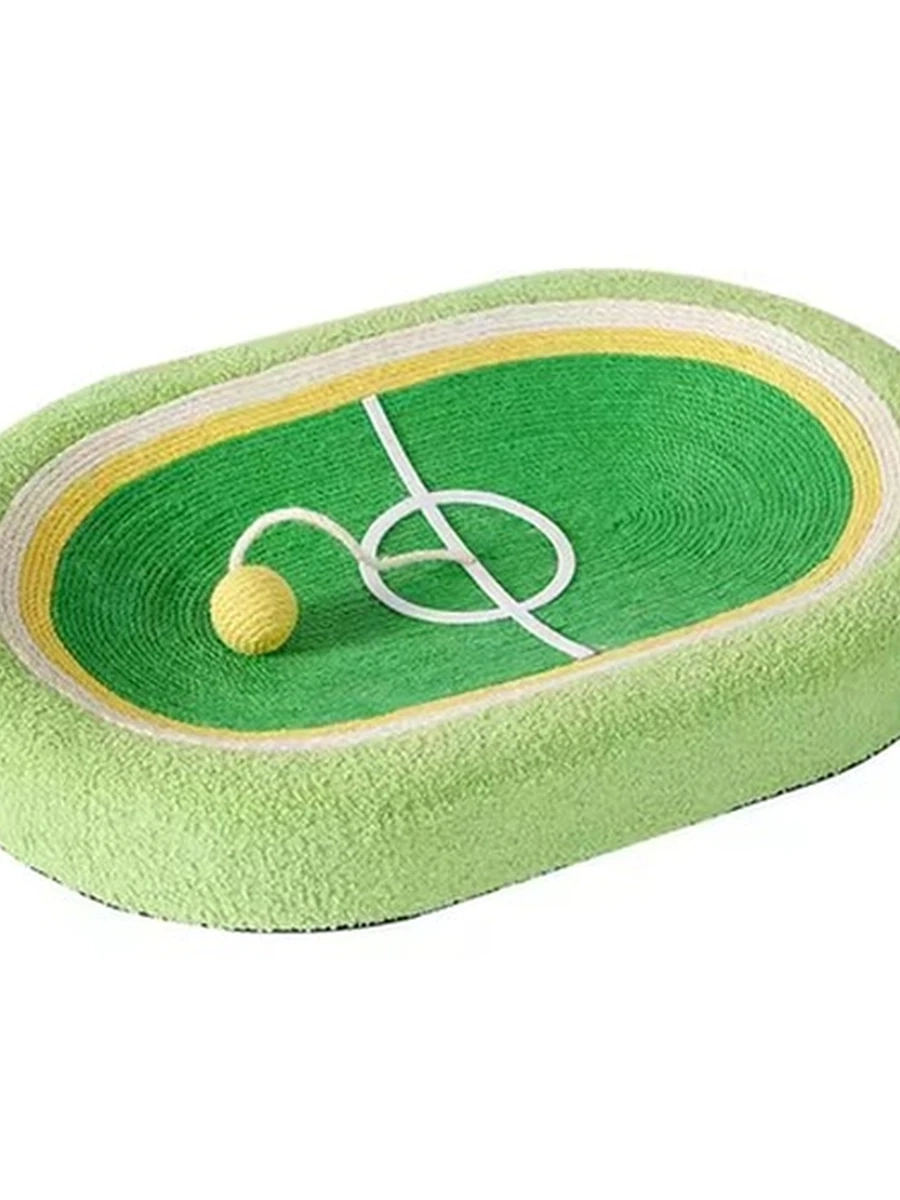 Когтеточка Cactus Runway Футбольное поле Фланель + сизаль 60*39.5*8/CS-018/ (ЭлЧин)
