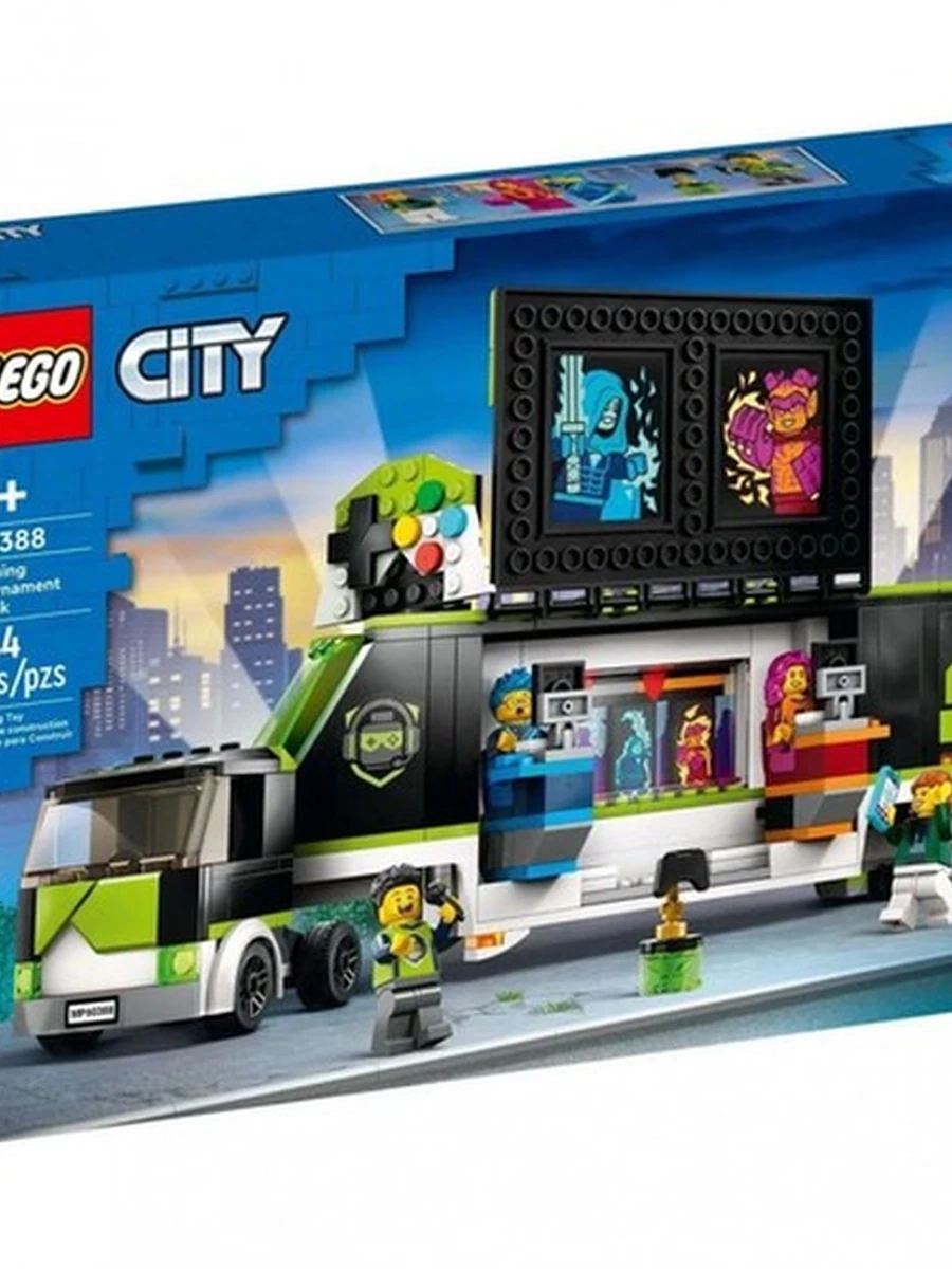 Конструктор Lego City 60388 Фургон для видеоигр