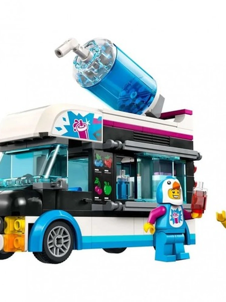 Конструктор Lego City 60384 Грузовик Пингвина с шейкером