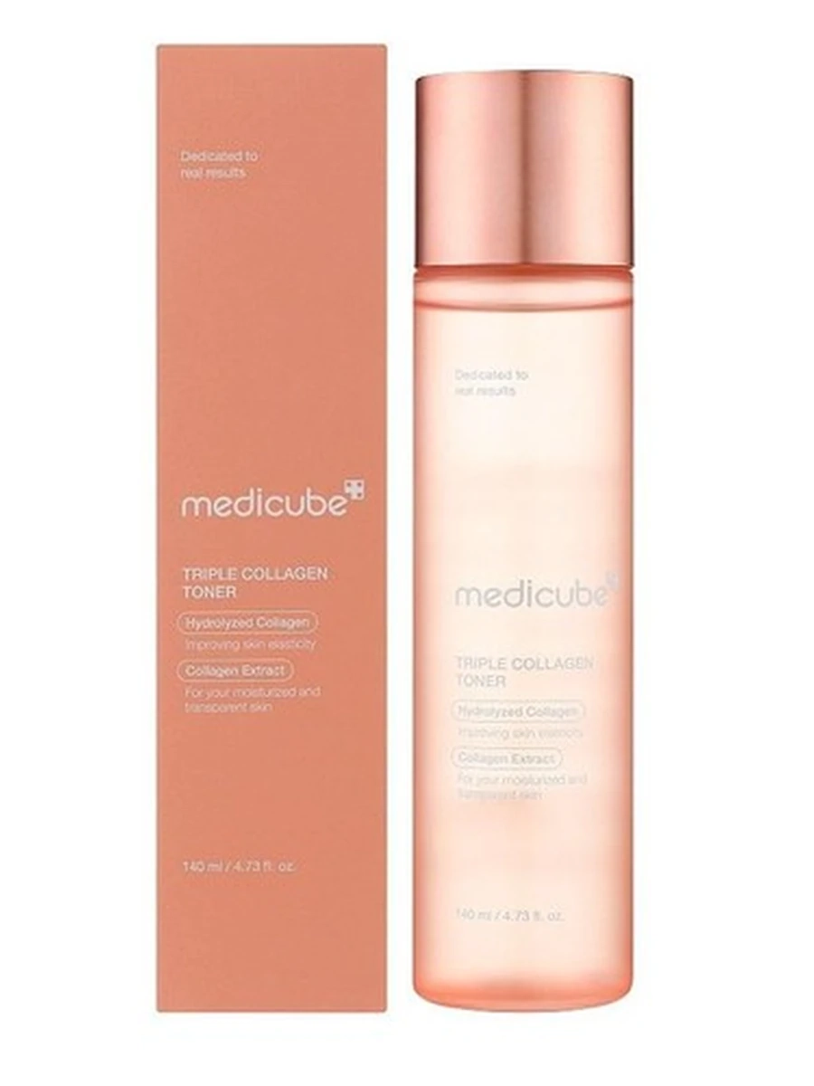 ТОНЕР ДЛЯ ЛИЦА TRIPLE COLLAGEN TONER 4.0 140ML (MEDICUBE)