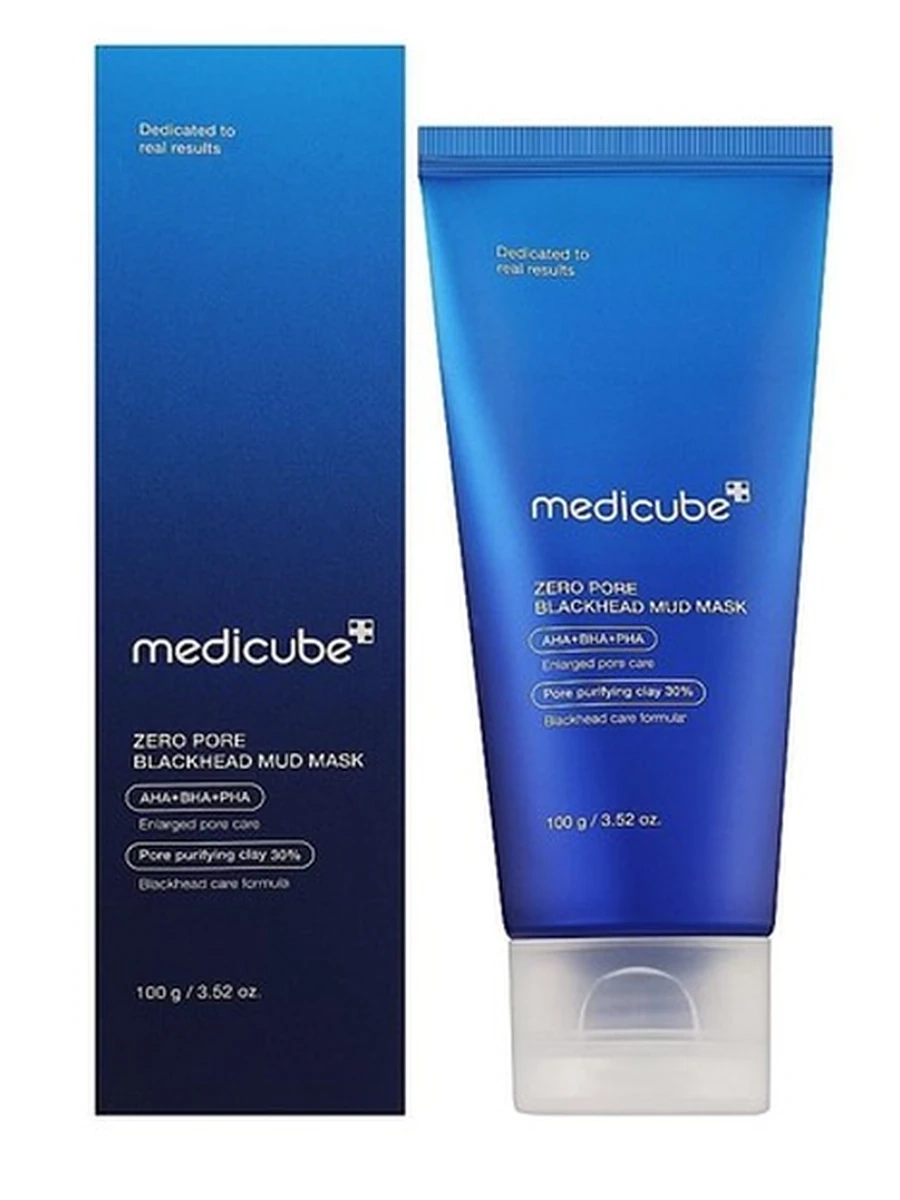 МАСКА ДЛЯ ЛИЦА ZERO PORE BLACKHEAD MUD MASK 100G (MEDICUBE)