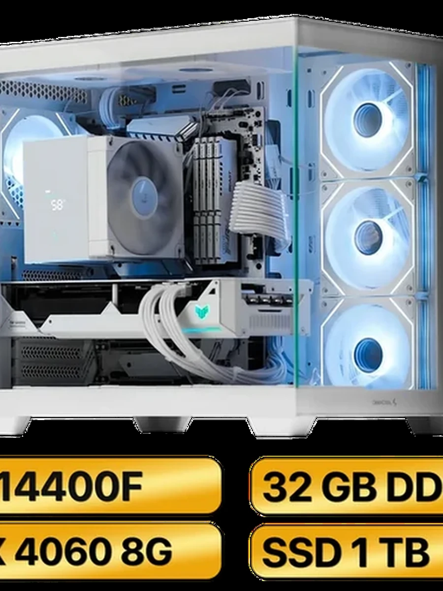 Игровой Компьютер i5-14400F + RTX 4060 (8GB)