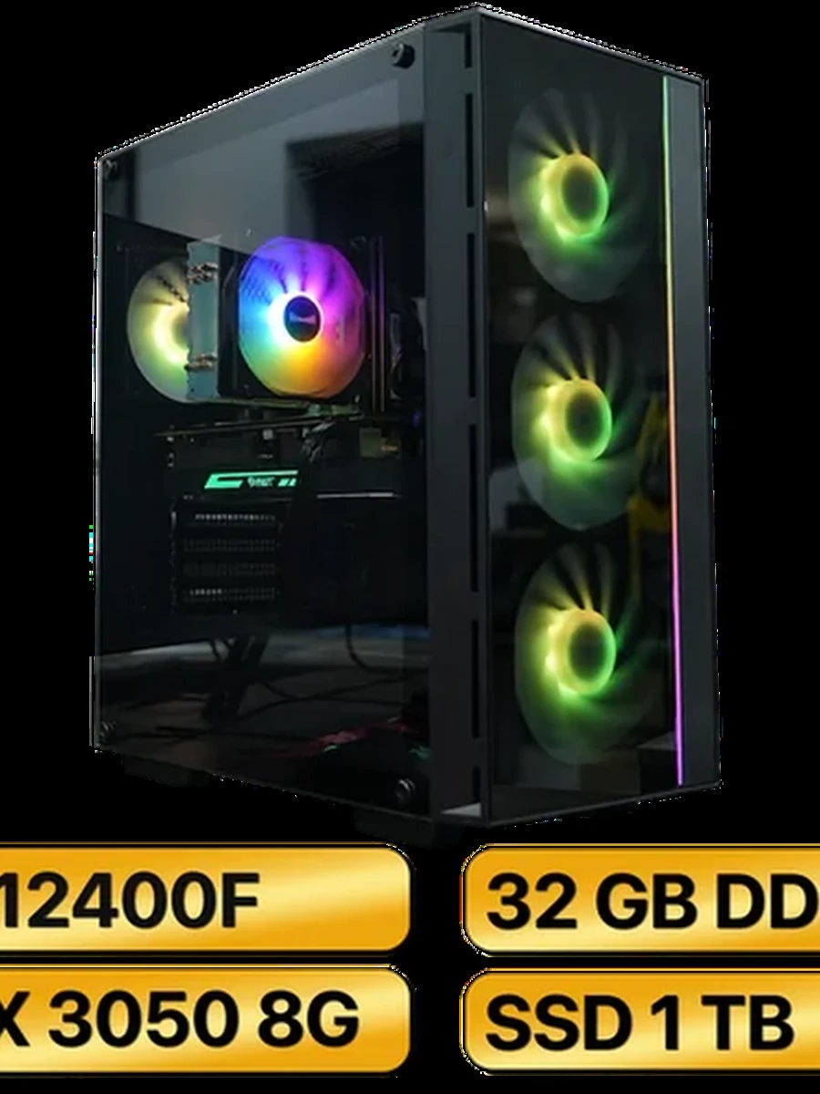Игровой Компьютер i5-12400F +  RTX 3050 8GB