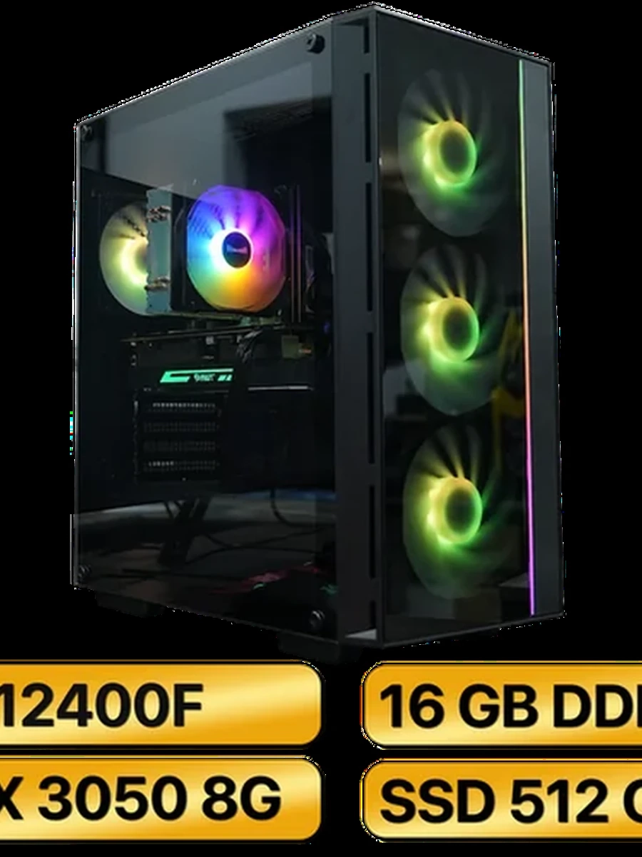 Игровой Компьютер i5-12400F +  RTX 3050 8GB