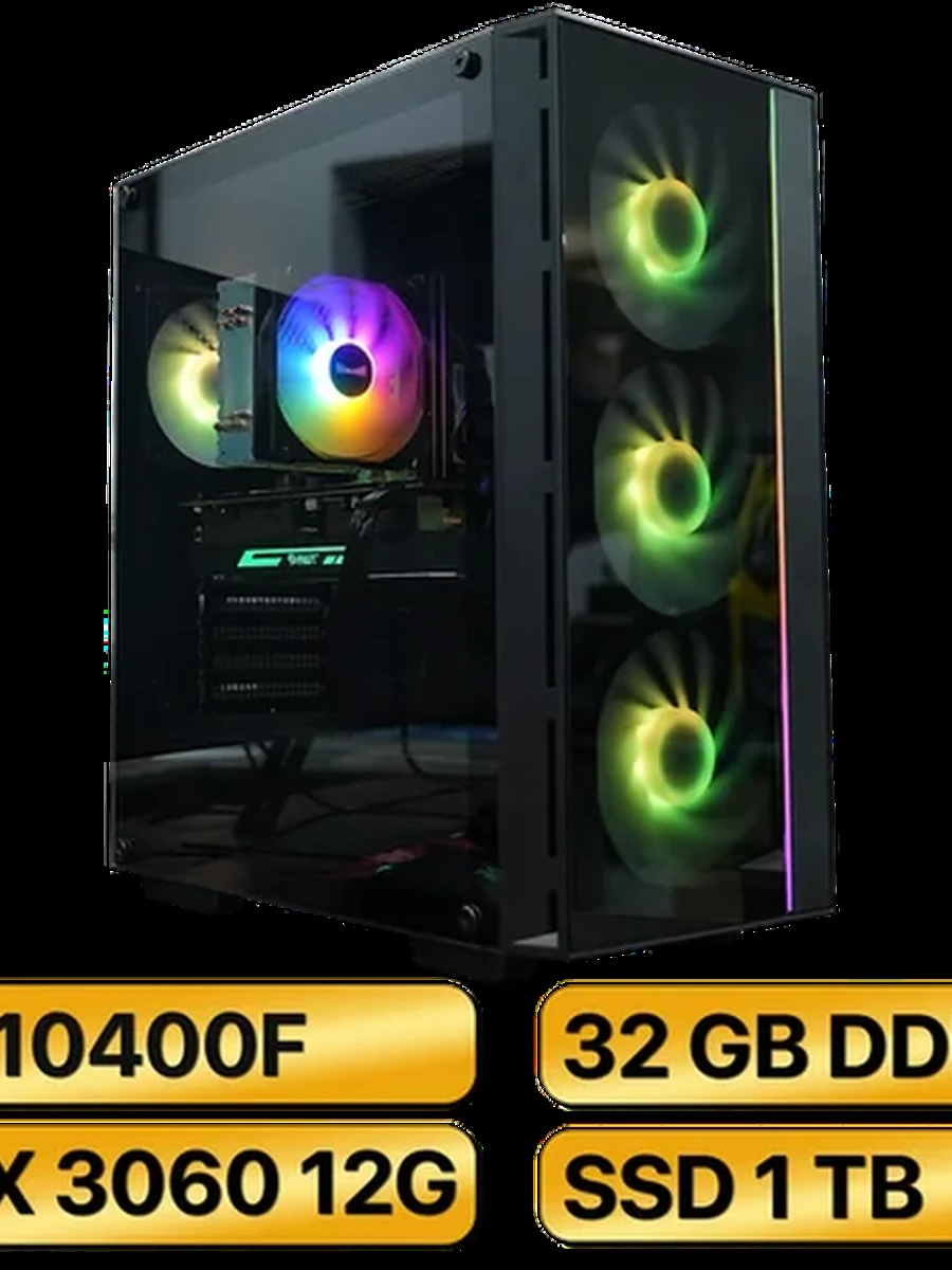 Игровой системный блок i5-10400F +  RTX 3060 12GB GDDR6
