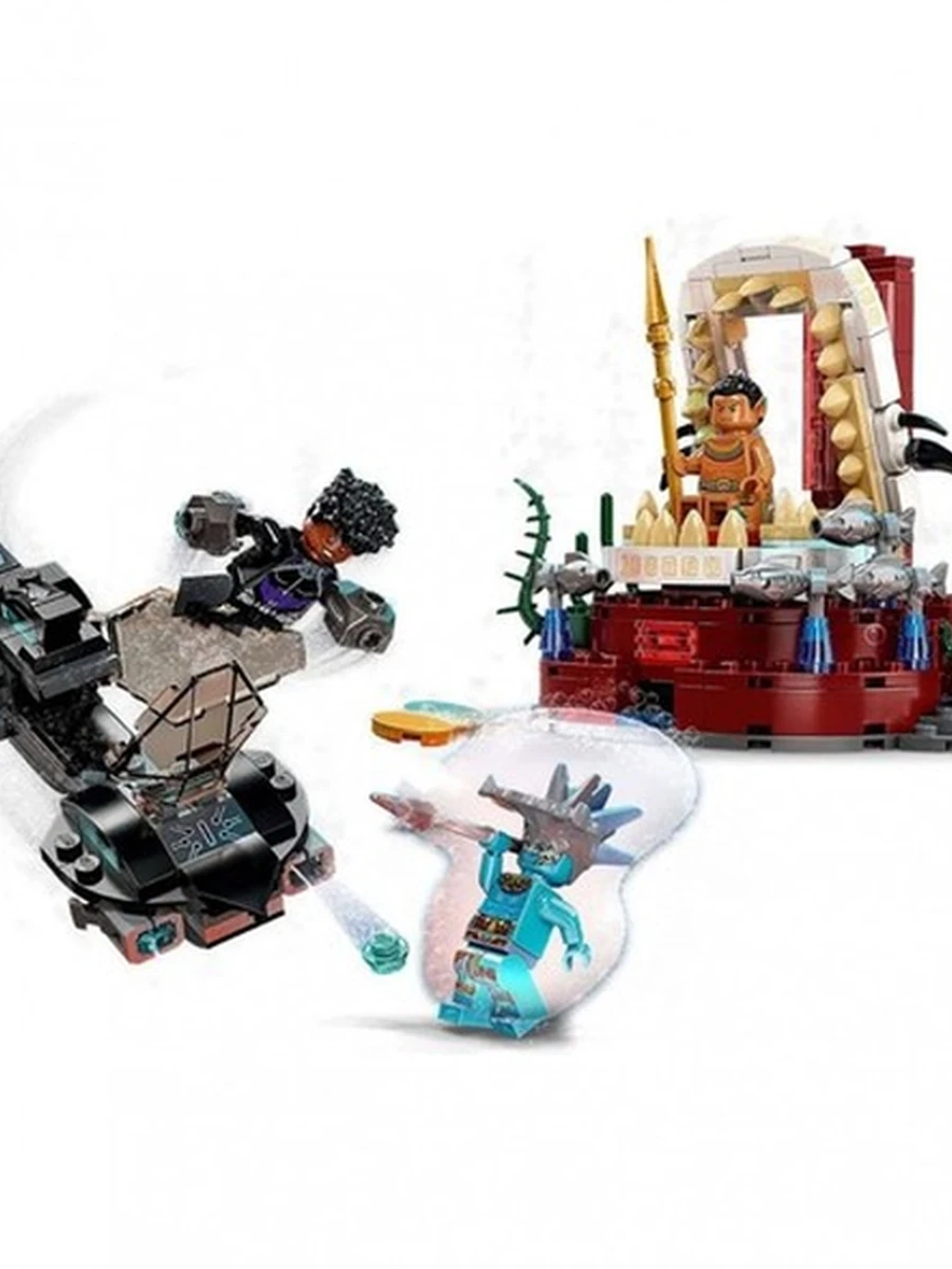 Конструктор Lego Super Heroes 76213 Тронный зал короля Нэмора