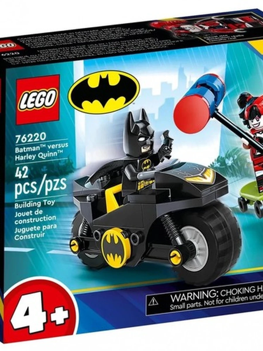 Конструктор Lego Super Heroes 76220 Бэтмен против Харли Квинн