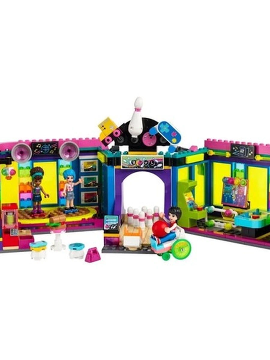 Конструктор Lego Friends 41708 Диско-аркада для роллеров